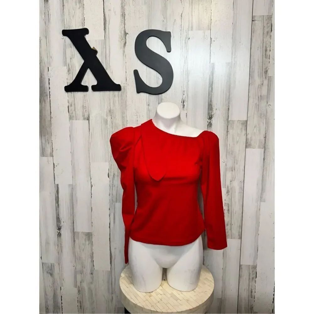 Red blouse size XS